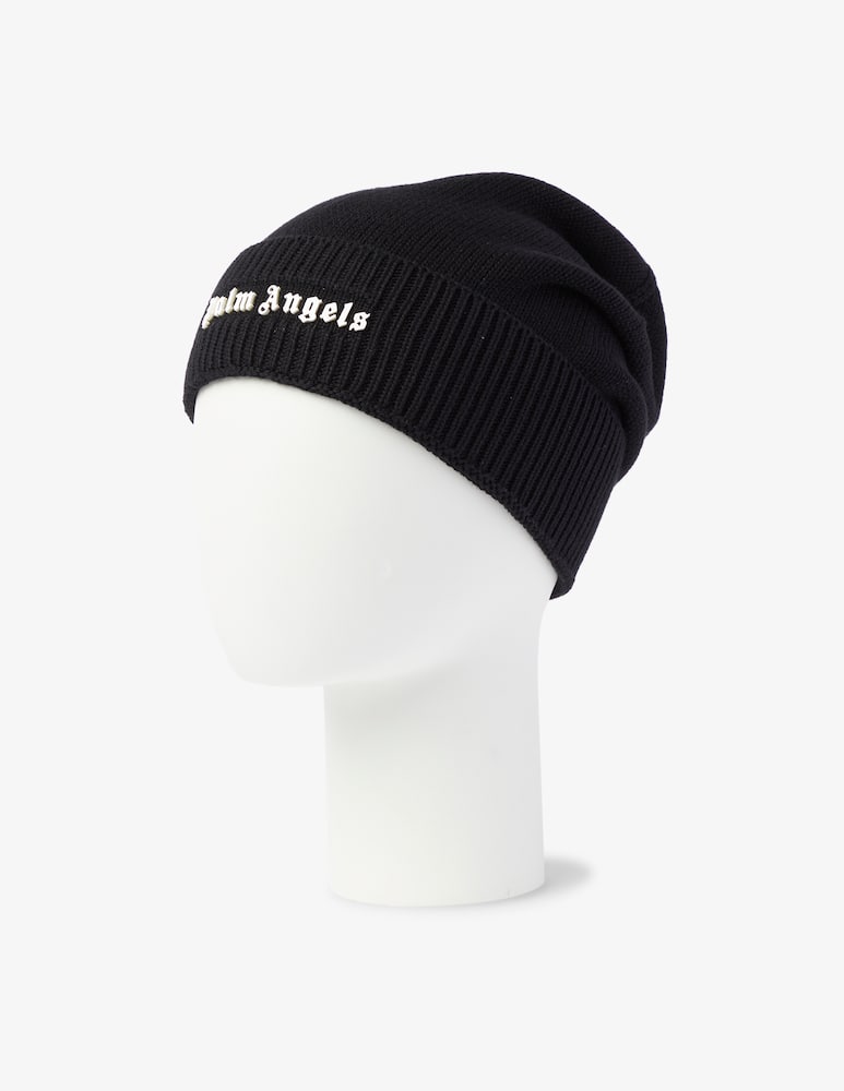 rinascente Palm Angels Classic logo beanie - Black