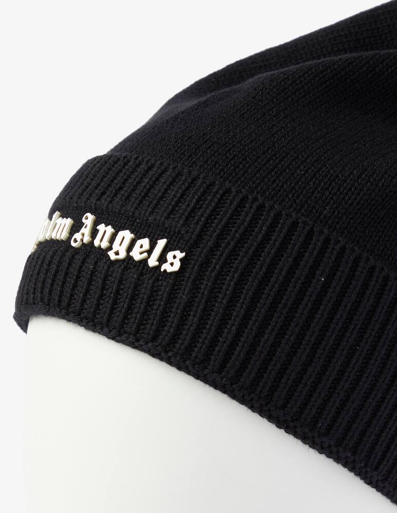 rinascente Palm Angels Classic logo beanie - Black