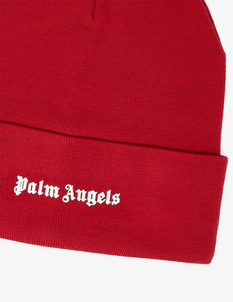rinascente Palm Angels Classic logo beanie - Red