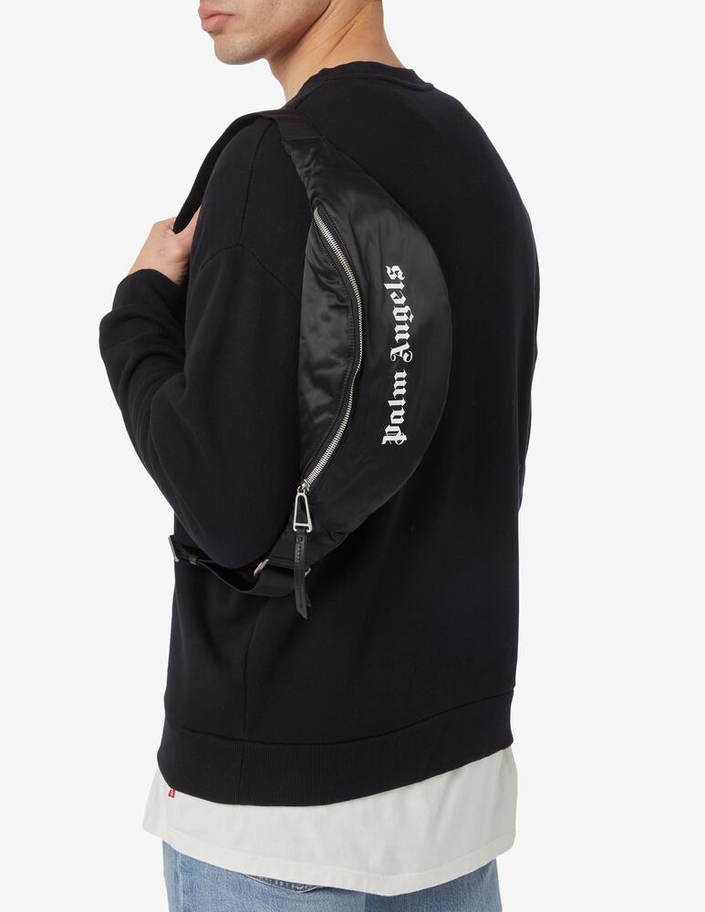 rinascente Palm Angels Nylon fannypack bag - Black