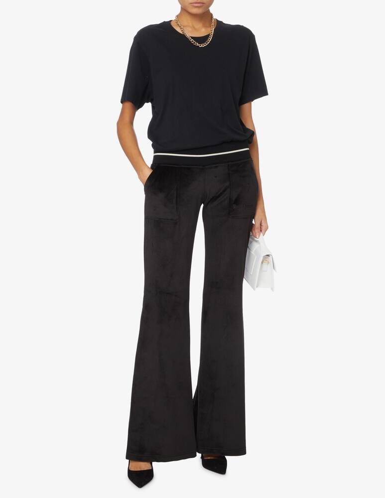 rinascente Palm Angels Wide legs sport trousers - Black