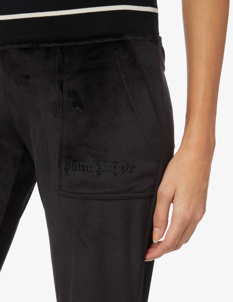 rinascente Palm Angels Wide legs sport trousers - Black