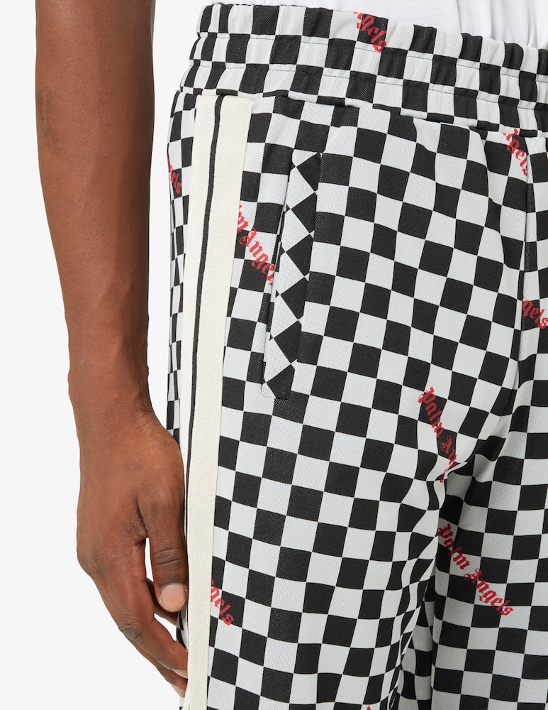 rinascente Palm Angels Jqrd damier classic track panta - White