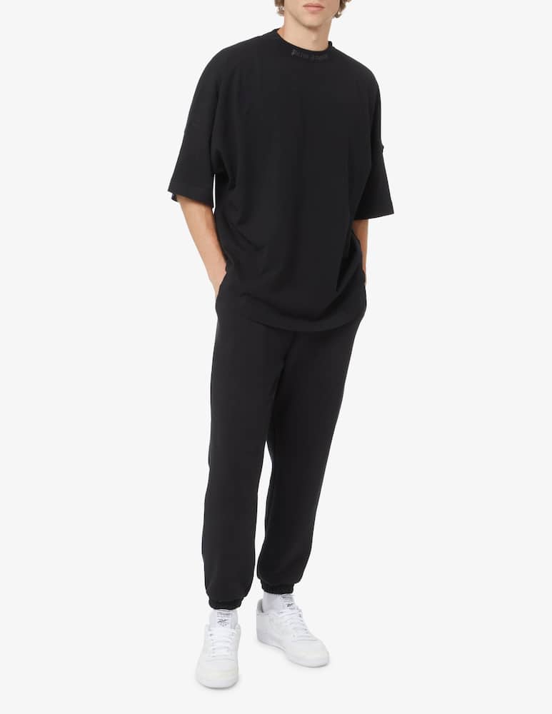 rinascente Palm Angels Maglietta classica over con logo glitter - Nero