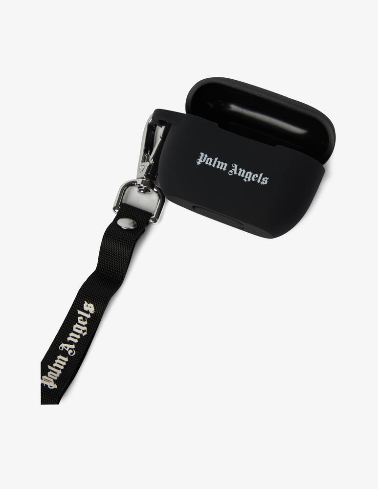 rinascente Palm Angels Classic logo airpods pro case - Black