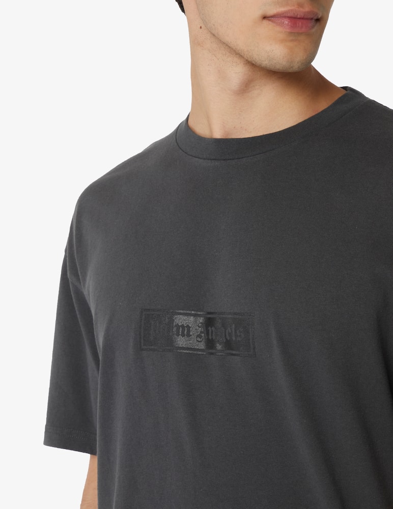 rinascente Palm Angels Maglietta classica box logo - Nero
