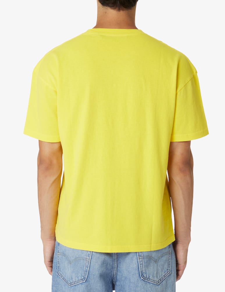 rinascente Palm Angels Maglietta classica box logo - Giallo