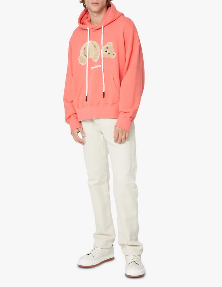 Palm Angels Pa bear hoodie Red  - picture 2