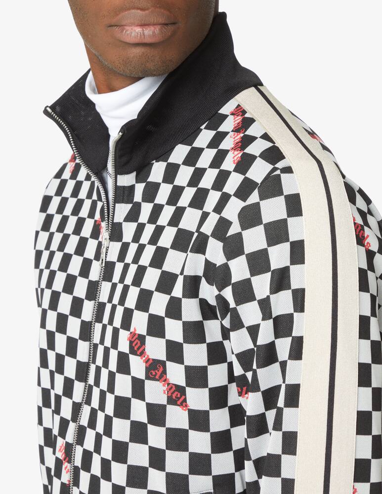 rinascente Palm Angels Jqrd damier classic trackjkt - Bianco