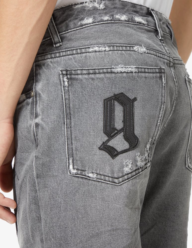 rinascente Palm Angels B logo patch classic 5 pock 