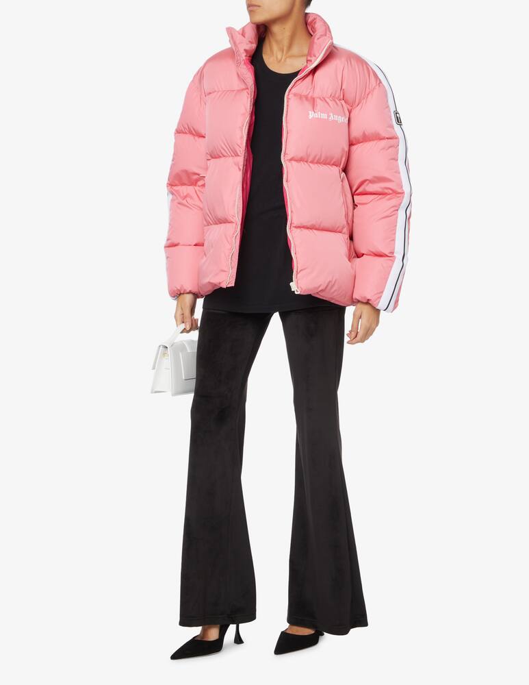 rinascente Palm Angels Piumino con logo - Rosa