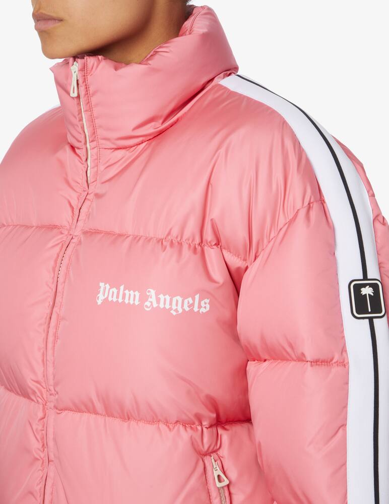 rinascente Palm Angels Piumino con logo - Rosa