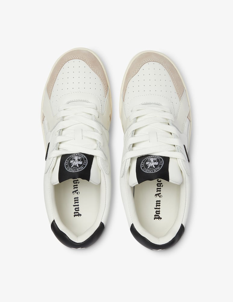 rinascente Palm Angels Palm university lowtop sneakers - White