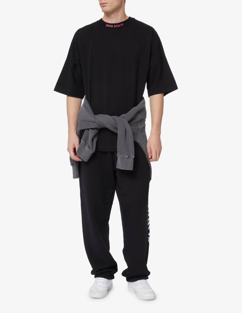 rinascente Palm Angels Doubled logo over t-shirt 