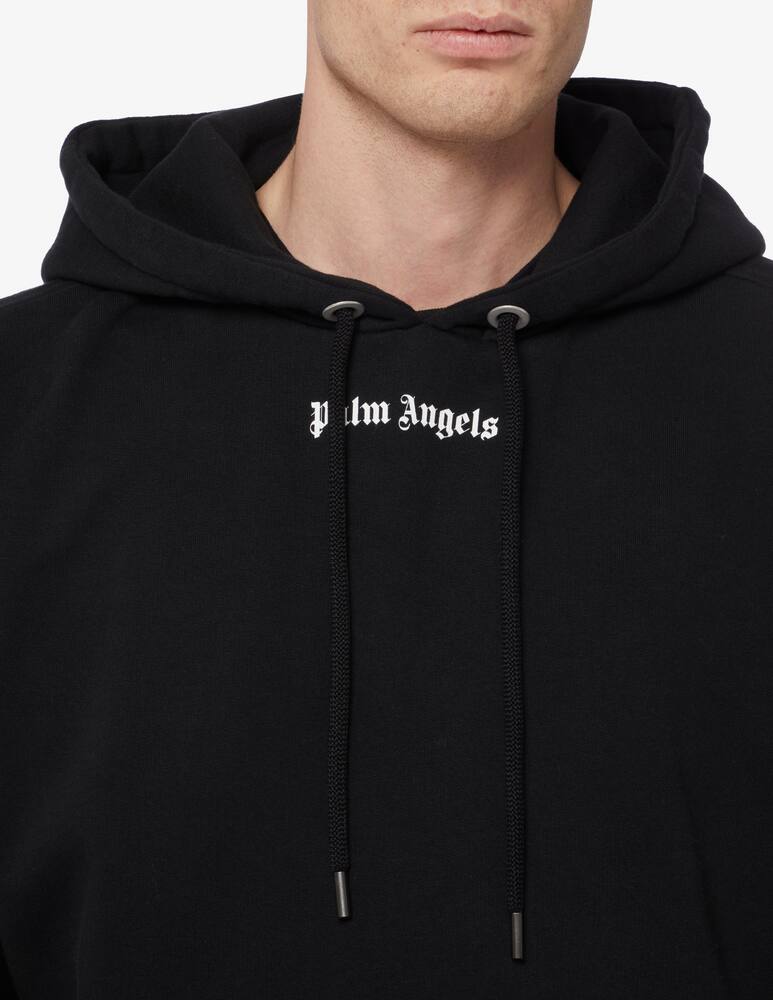 rinascente Palm Angels Felpa con cappuccio classic logo over 