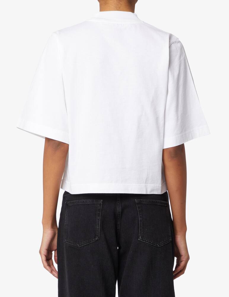 rinascente Palm Angels T-shirt crop Bear - Bianco