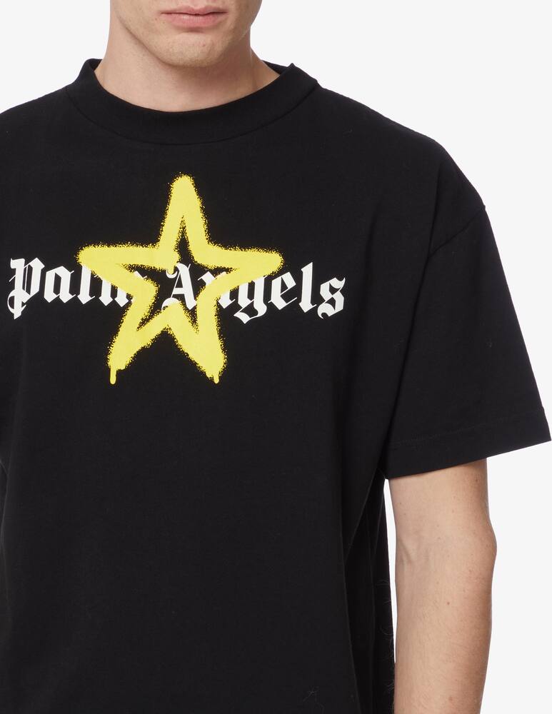 rinascente Palm Angels Maglietta star sprayed 
