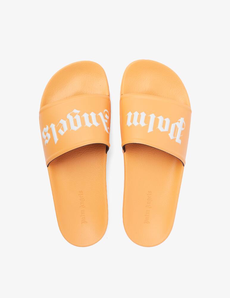 rinascente Palm Angels Ciabatte pool slider logo 