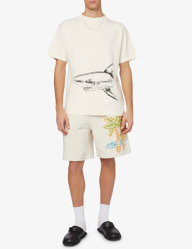 MAGLIETTA UOMO HORROR Jaws Shark Attack Amity Island Population 1975 - Foto 8