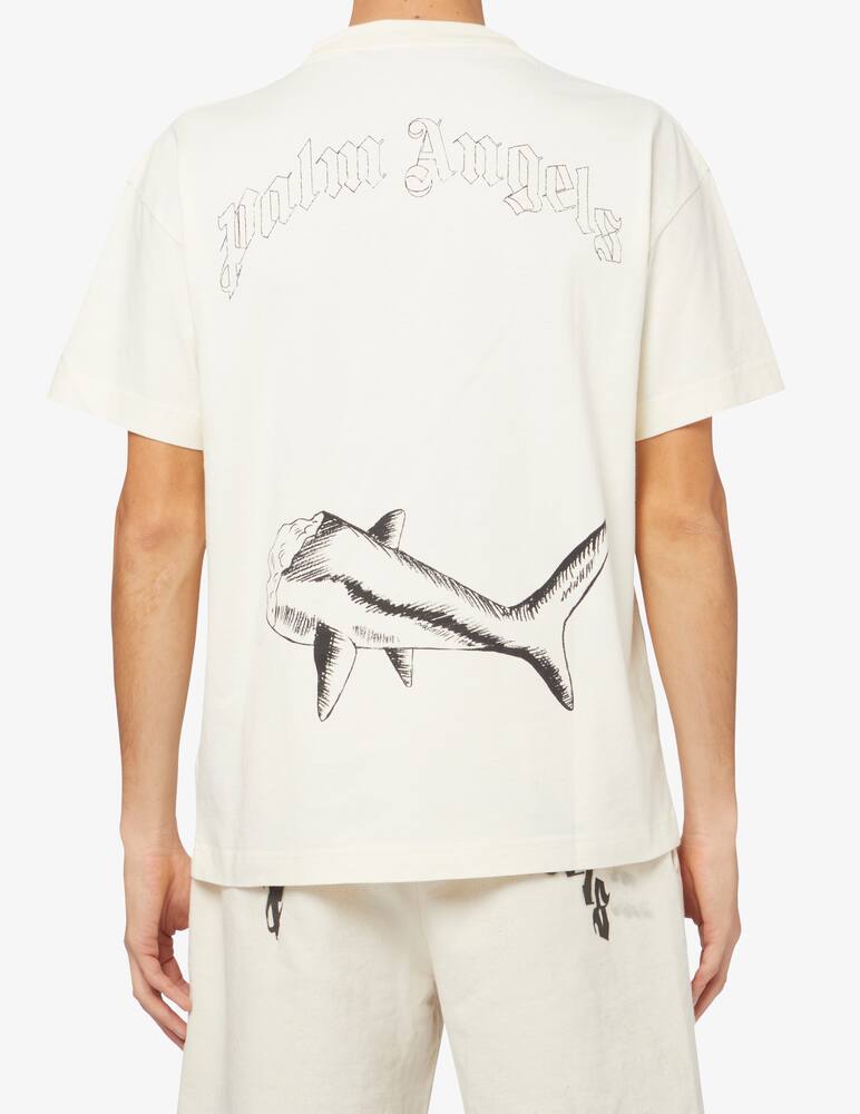 rinascente Palm Angels Maglietta shark broken