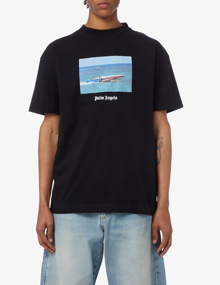 Palm Angels Getty speedboat t-shirt - picture 1 Palm Angels Getty speedboat t-shirt - picture 1