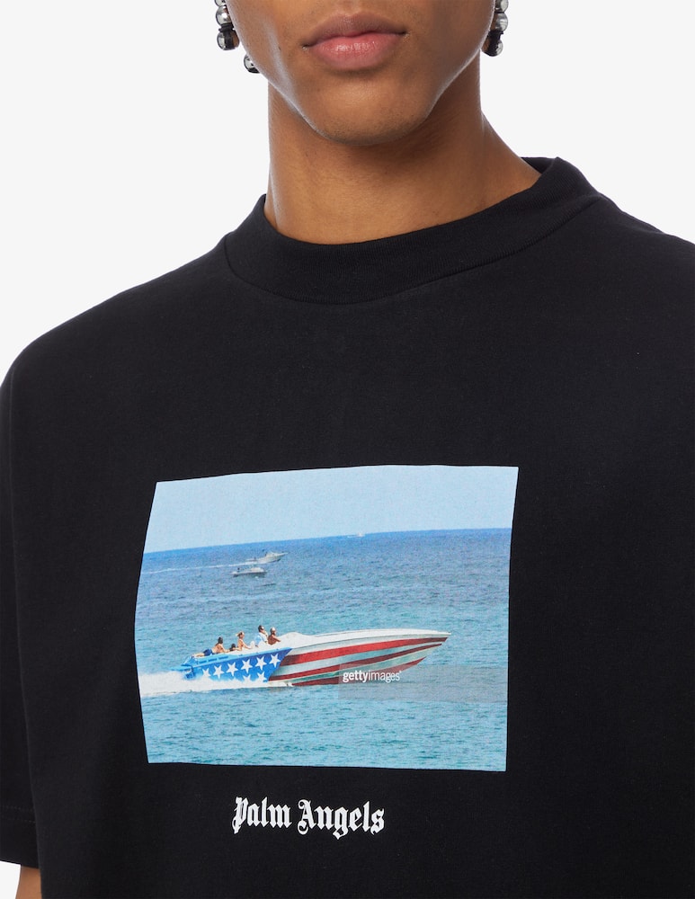 Palm Angels Getty speedboat t-shirt - picture 4 Palm Angels Getty speedboat t-shirt - picture 4