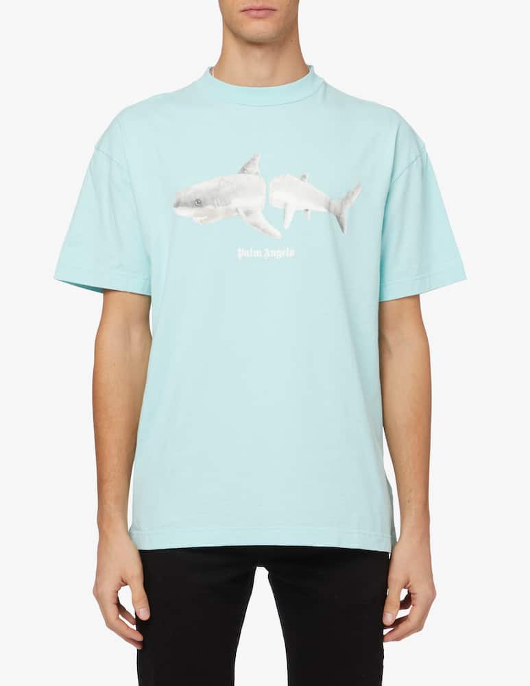 Palm Angels Maglietta classic shark - immagine 1 Palm Angels Maglietta classic shark - immagine 1