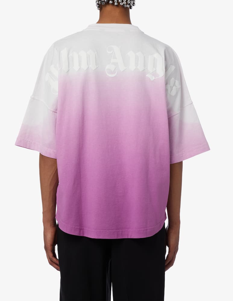 rinascente Palm Angels Maglietta gradient over logo 