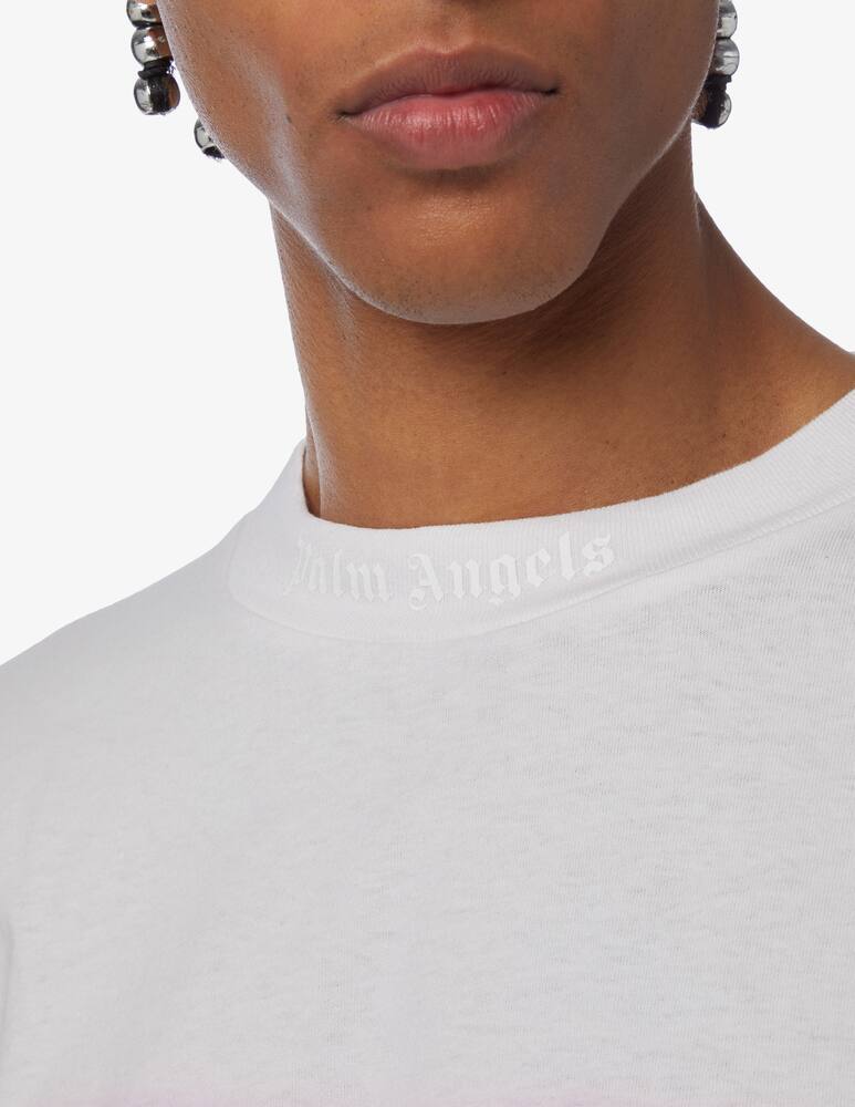 rinascente Palm Angels Maglietta gradient over logo 