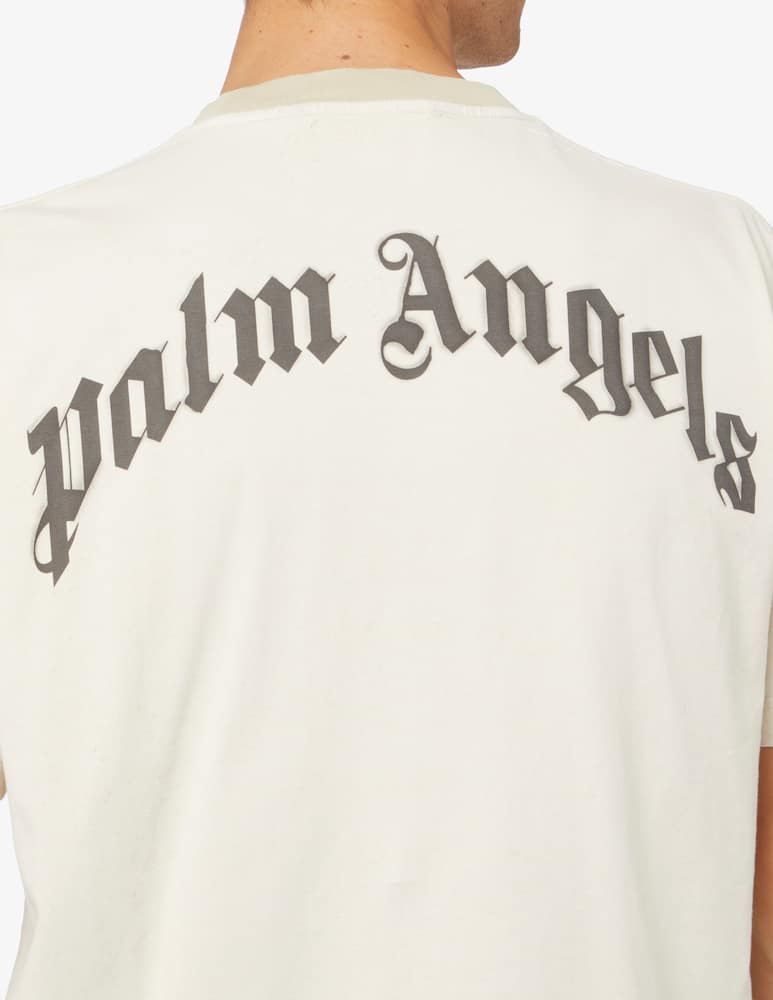 rinascente Palm Angels Palm neon logo tie dye sweater 