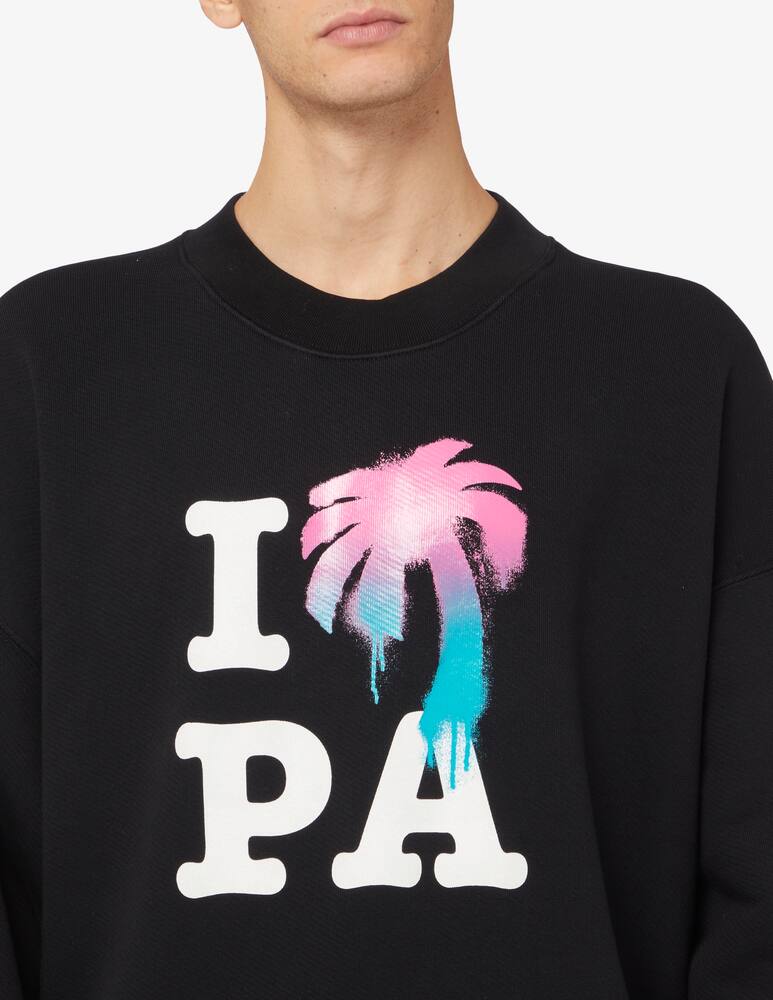 rinascente Palm Angels Maglia girocollo i love palm 