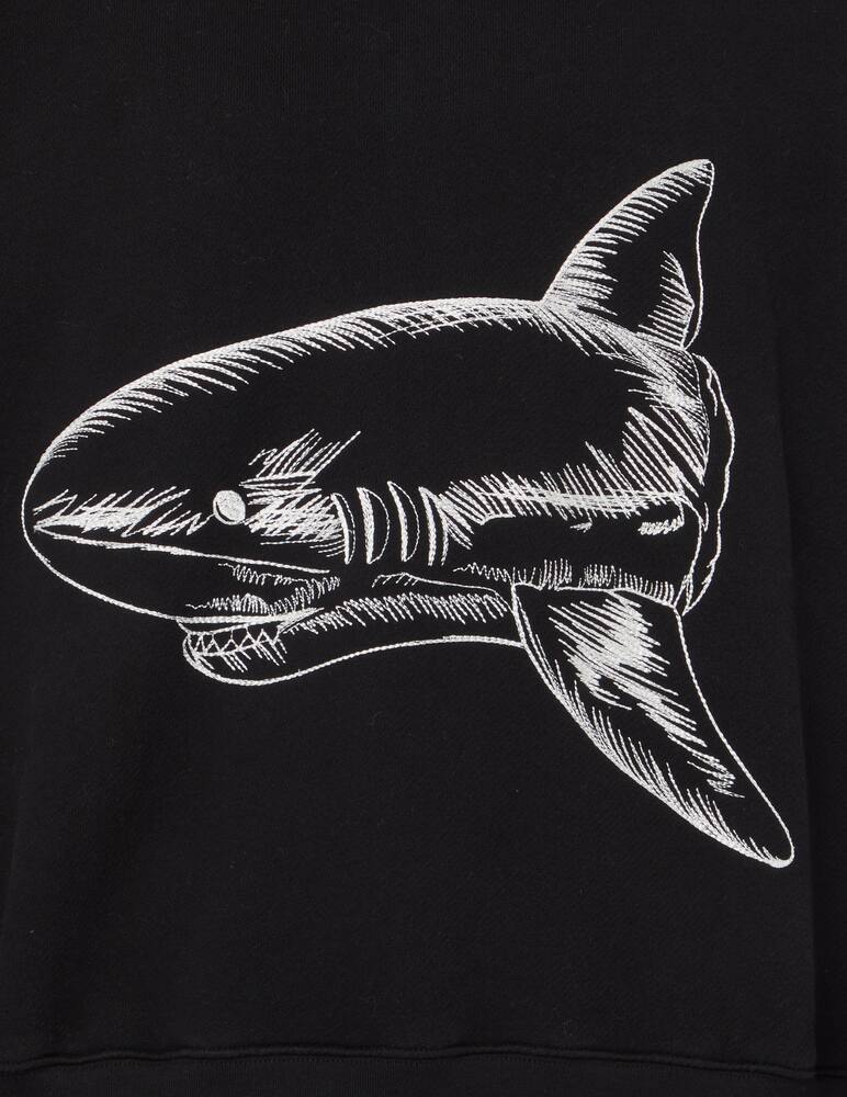rinascente Palm Angels Maglia girocollo split shark 