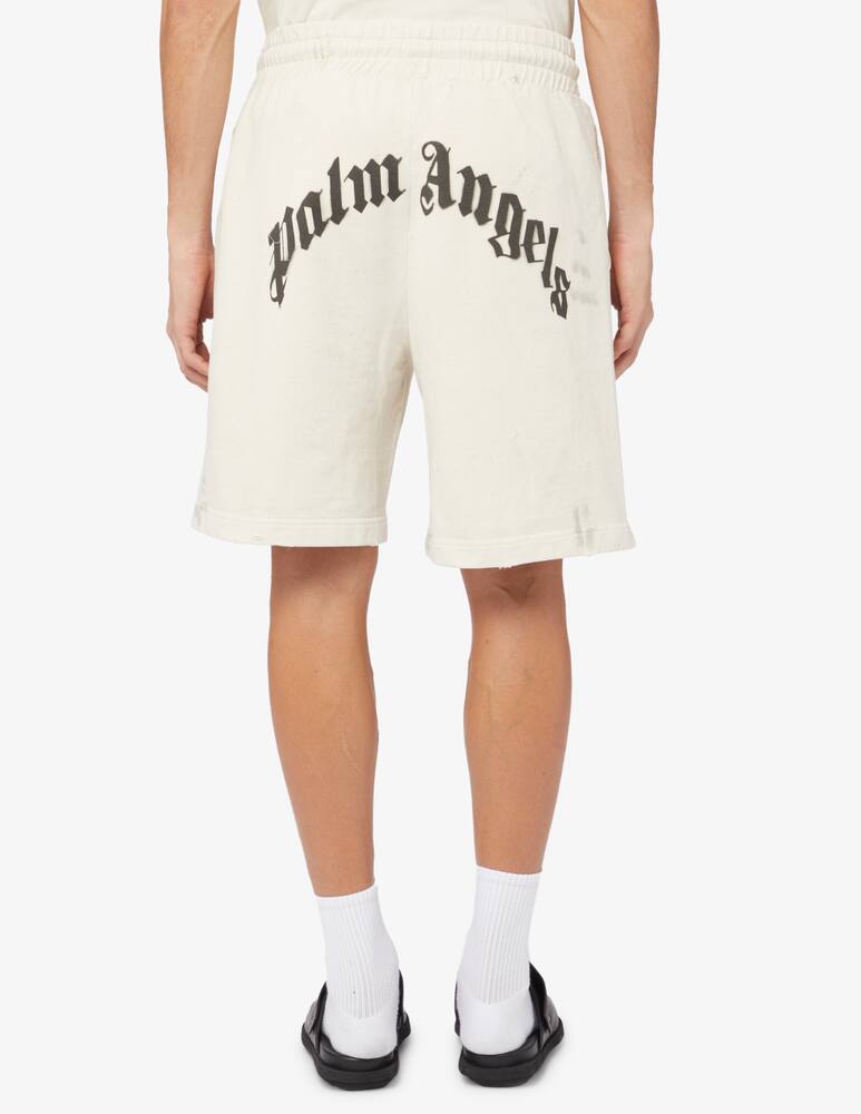 rinascente Palm Angels Palm neon sweatshorts 