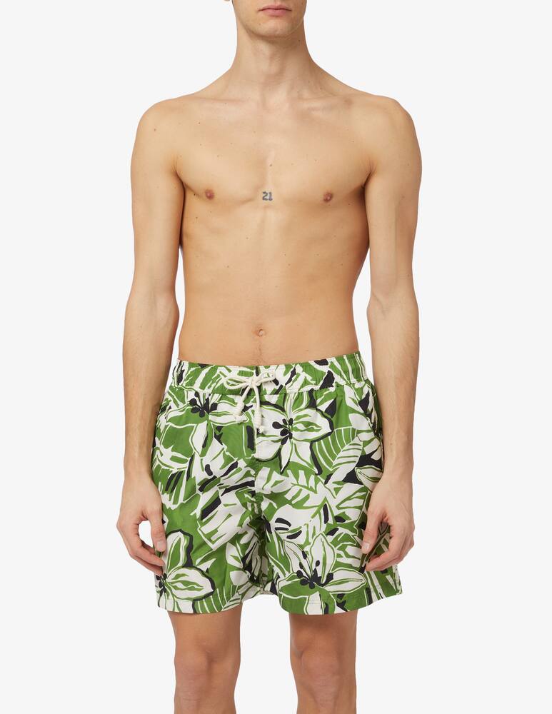 rinascente Palm Angels Hibiscus swim shorts 
