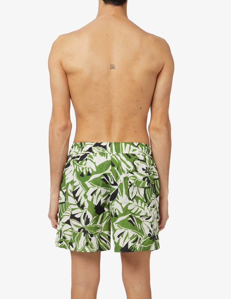 rinascente Palm Angels Hibiscus swim shorts 