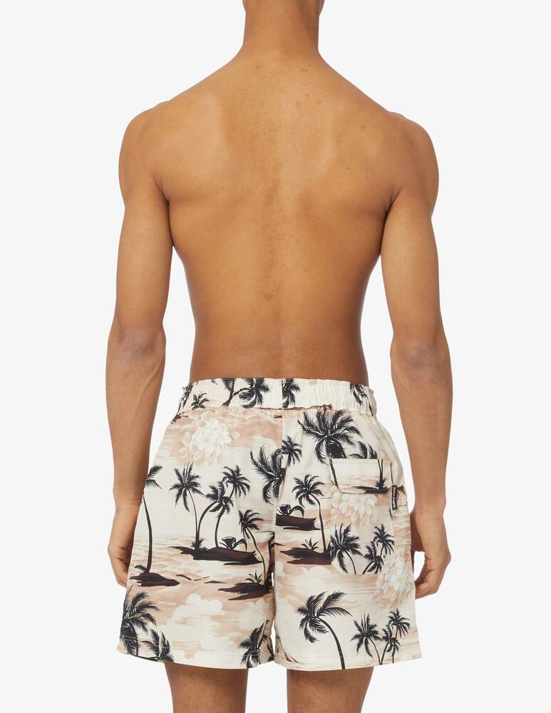 rinascente Palm Angels Miami print swim shorts 