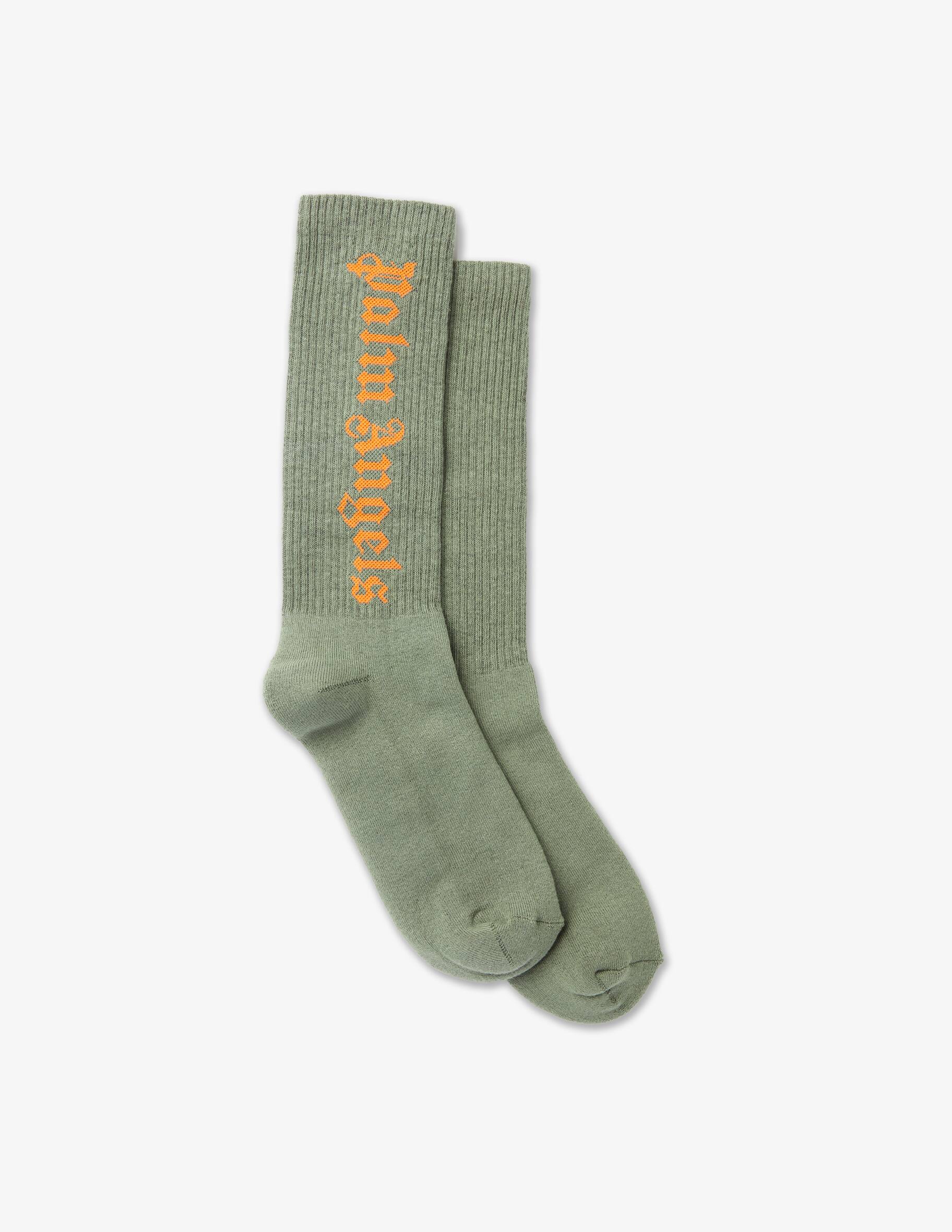 Palm Angels Calzettoni con logo PBRA005S25KNI0033B10