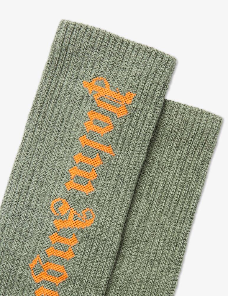 rinascente Palm Angels Socks vertical logo 