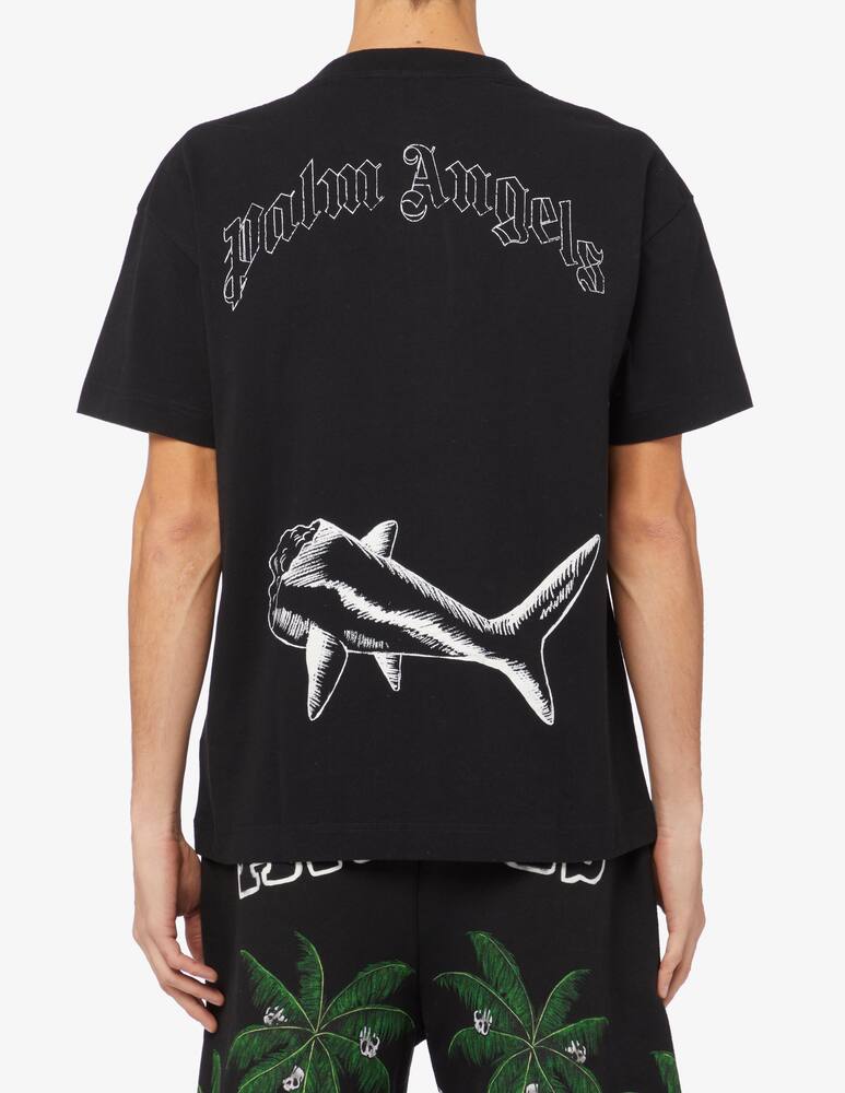 rinascente Palm Angels Maglietta shark broken 
