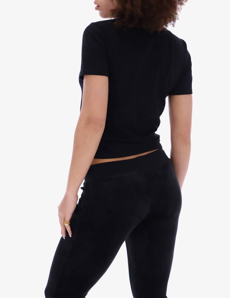 rinascente Juicy Couture T-shirt in cotone Noah - Nero