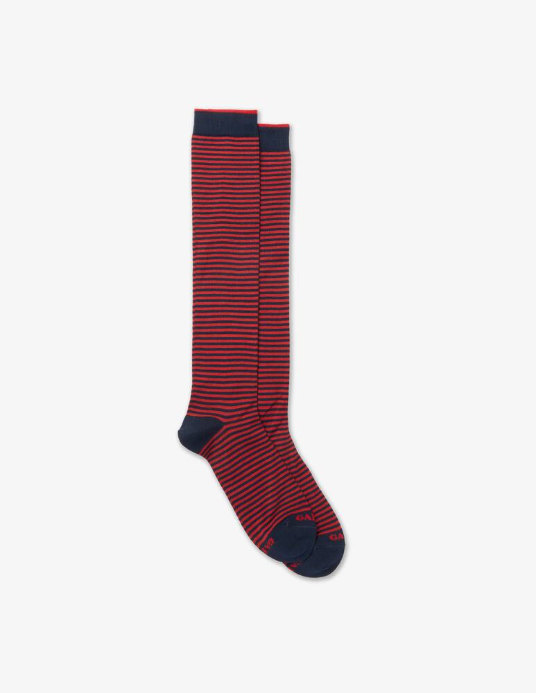 rinascente Gallo Windsor york striped light weight long sock 