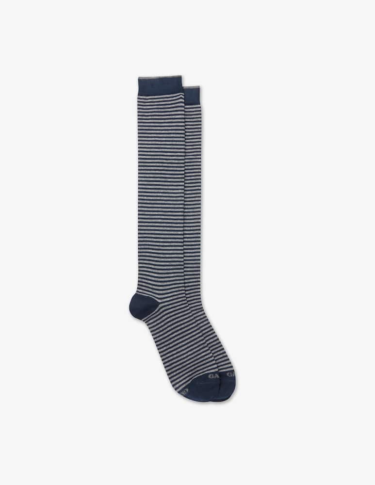 rinascente Gallo Windsor york striped light weight long sock 