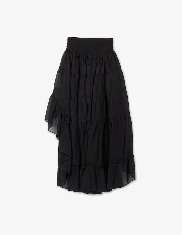 rinascente Twinset Gonna in mussola - Nero