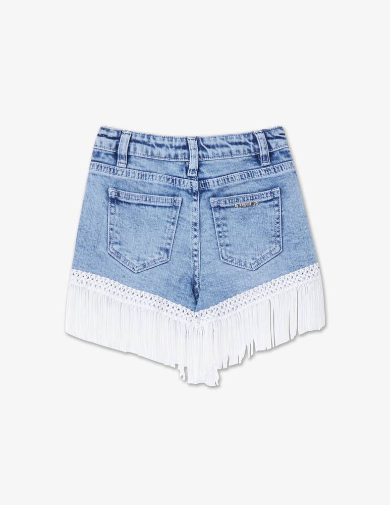rinascente Twinset Denim short pants - Blu