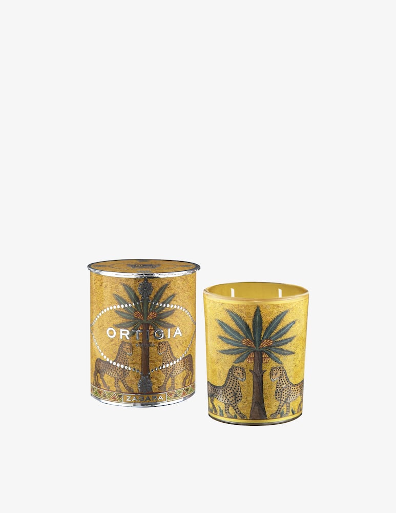 Ortigia Zagara Decorated Candle Medium - picture 1 Ortigia Zagara Decorated Candle Medium - picture 1
