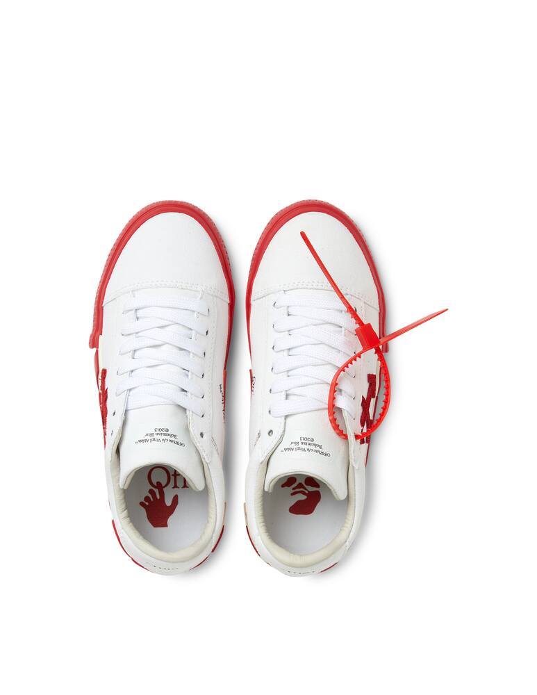rinascente Off-White Canvas low vulcanized sneakers