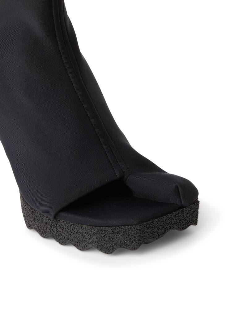 rinascente Off-White Stivaletti punta aperta Sponge