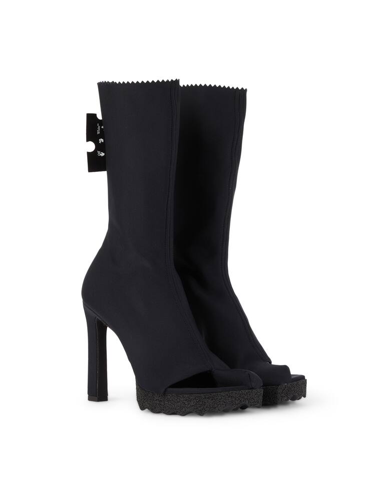 rinascente Off-White Stivaletti punta aperta Sponge