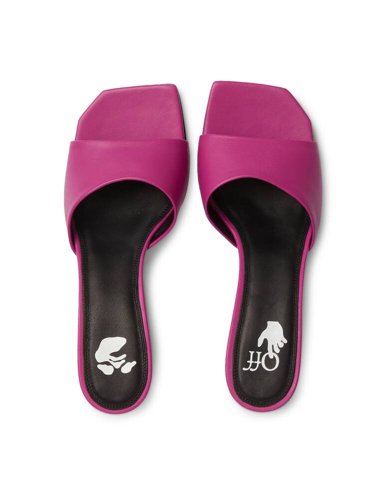 rinascente Off-White Open toe allen mule - pink