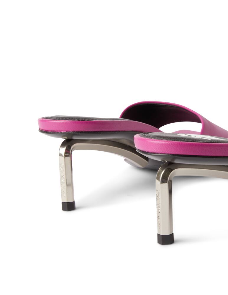 rinascente Off-White Open toe allen mule - pink